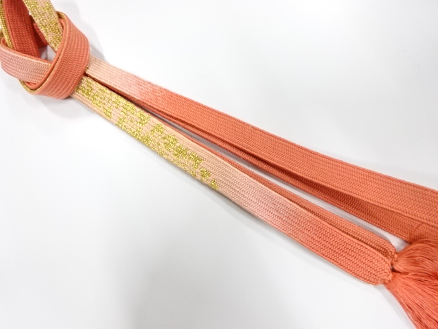 正絹　手組帯締め